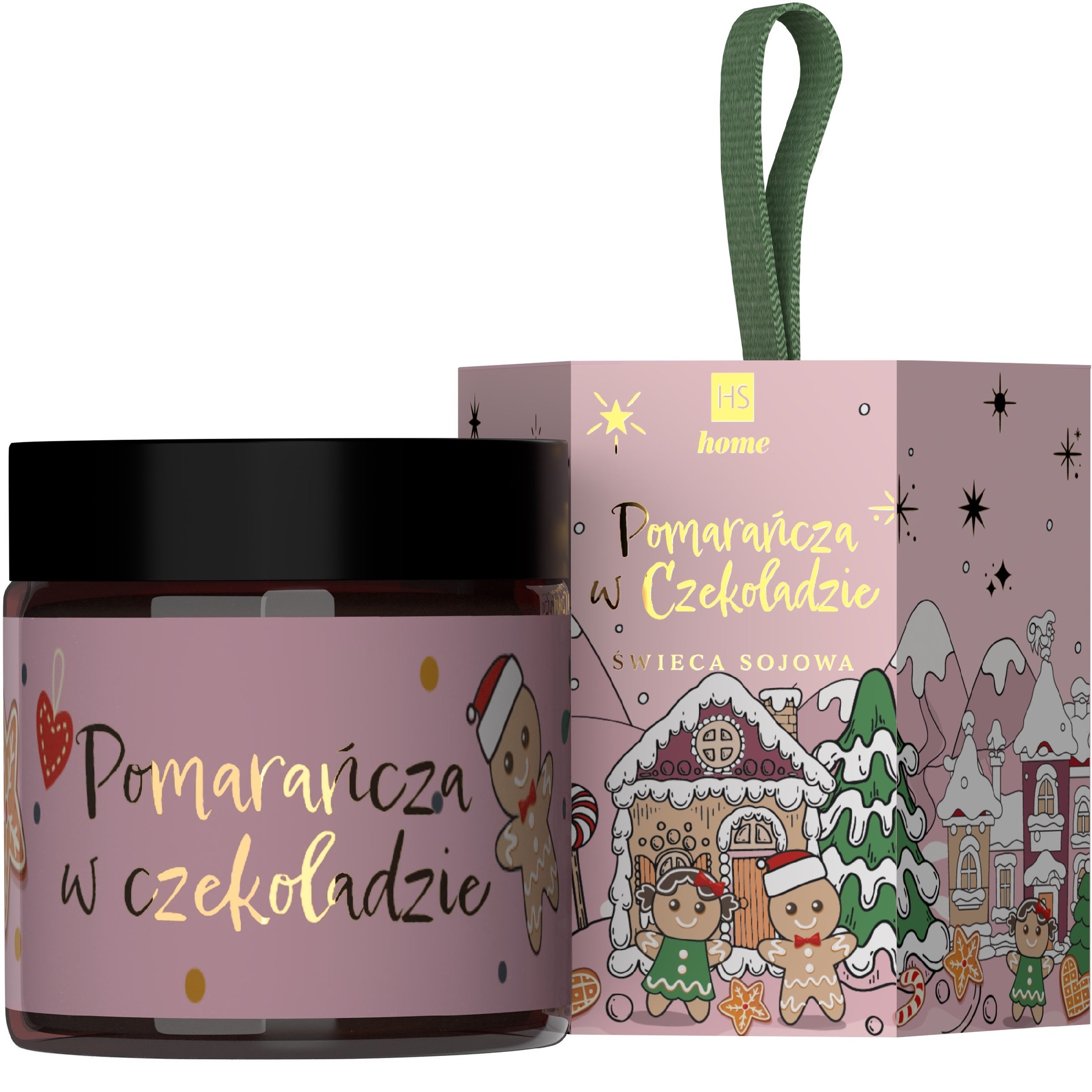 HISKIN Home Soy candle - orange in chocolate | Vaistine1.lt | WestPharmacy.eu