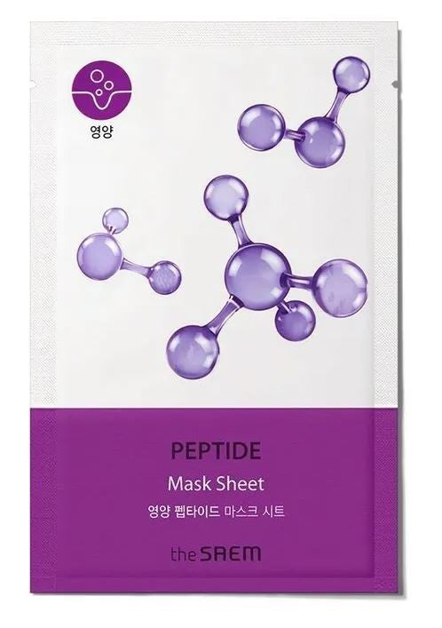 SAEM BIO SOLUTION nourishing Peptide sheet mask | Vaistine1.lt | WestPharmacy.eu