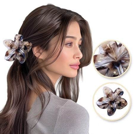 ECARLA Hairpin, XL buckle, flower, 7.5 x 8cm | Vaistine1.lt | WestPharmacy.eu