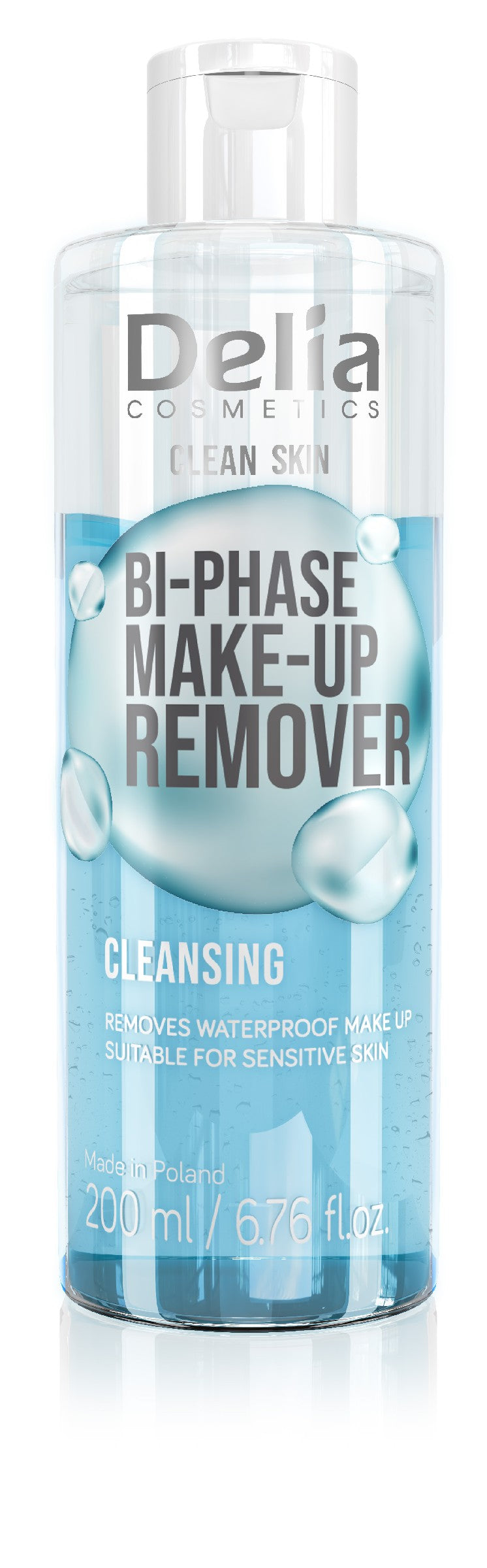 CLEAN SKIN - FDA - Two-phase liquid bottle 200ml EN/FR/NL/DE/ES/PL k12 | Vaistine1.lt | WestPharmacy.eu