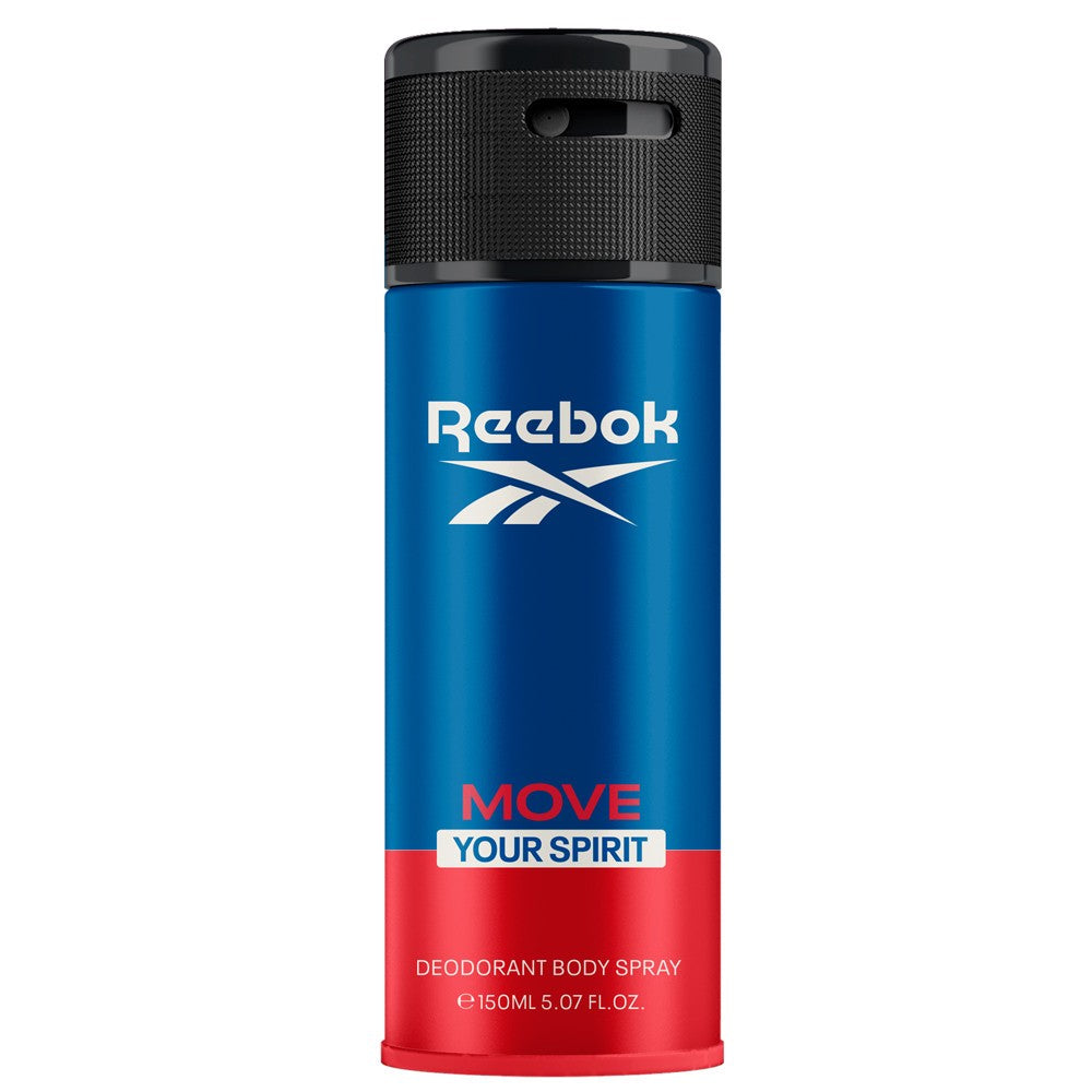 REEBOK Move Your Spirit Deodorant body spray for men 150 ml | Vaistine1.lt | WestPharmacy.eu