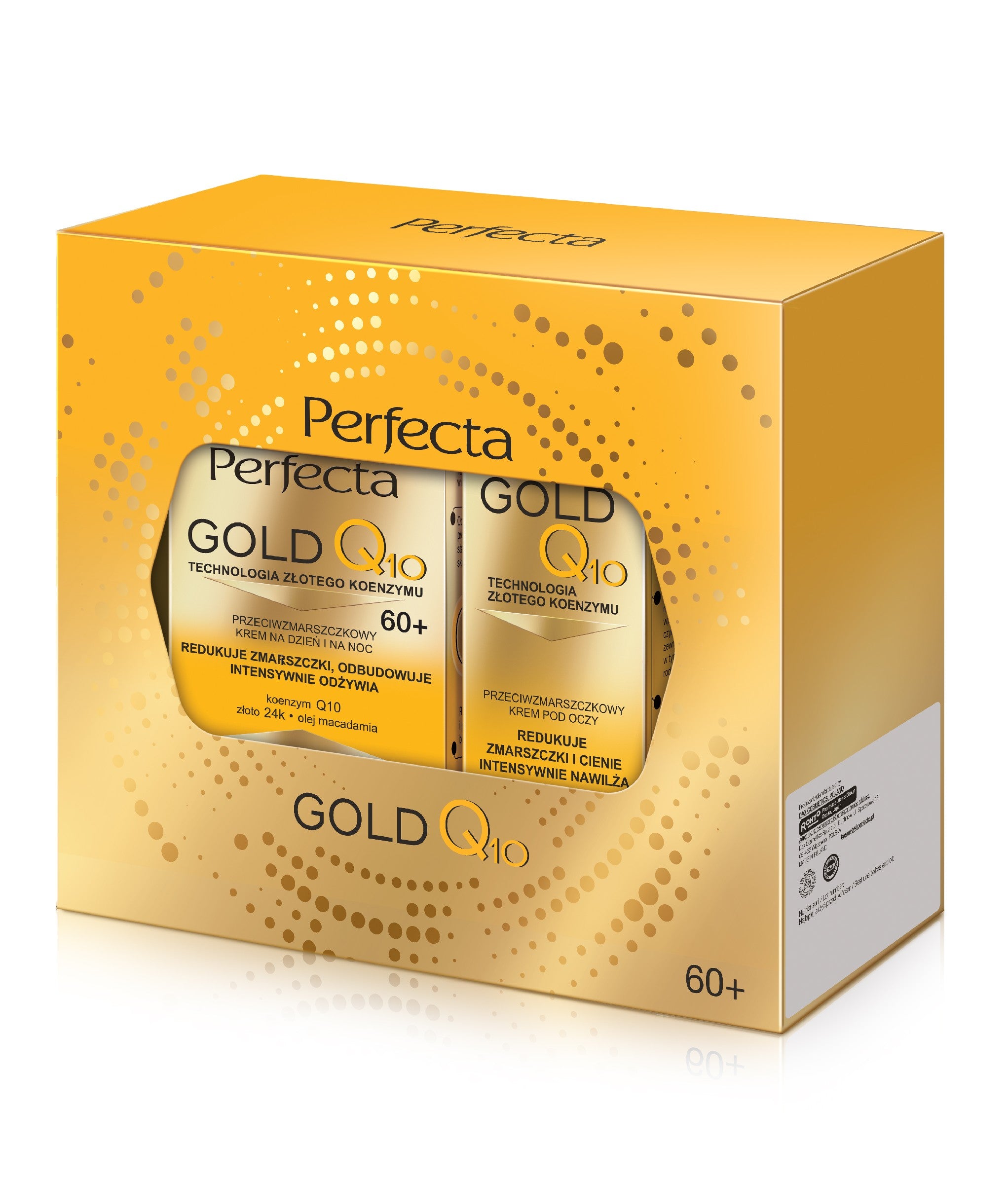 PERFECTA Gold Q10 gift set (60+ day and night cream + eye cream) | Vaistine1.lt | WestPharmacy.eu