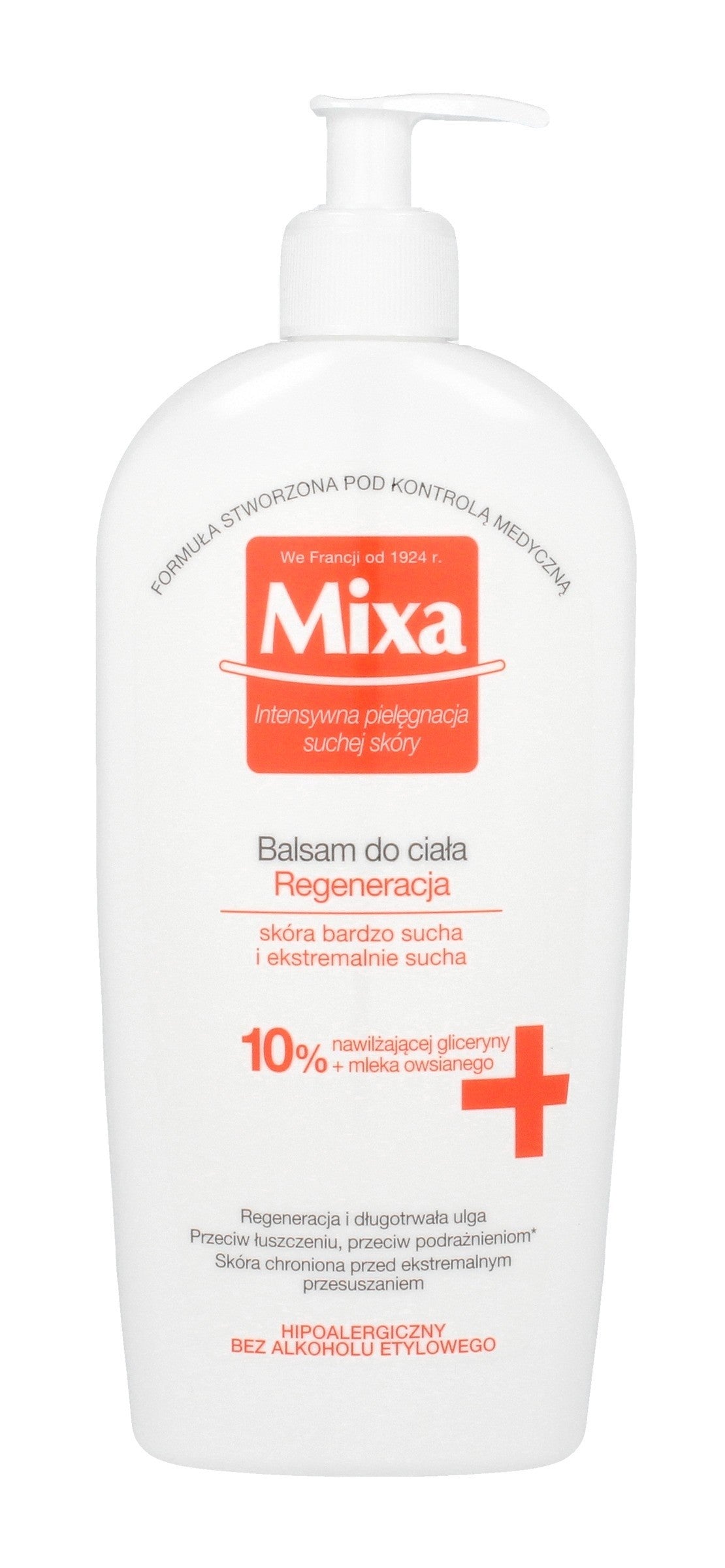 MIXA Regenerating body lotion 10%, 400 ml | Vaistine1.lt | WestPharmacy.eu