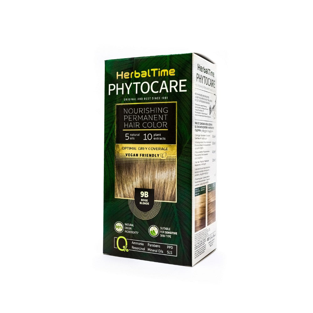 HERBAL TIME Phytocare Natural Hair Color 9B Beige Blonde | Vaistine1.lt | WestPharmacy.eu