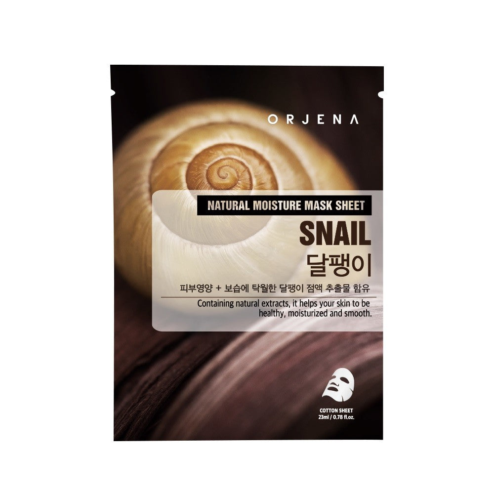 ORJENA Mask Sheet Regenerating sheet mask - Snail 23 ml | Vaistine1.lt | WestPharmacy.eu