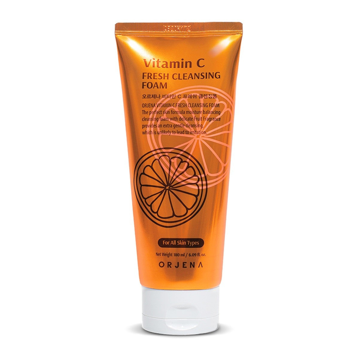 ORJENA Cleasing Foam Face Wash - Vitamin C 180 ml | Vaistine1.lt | WestPharmacy.eu