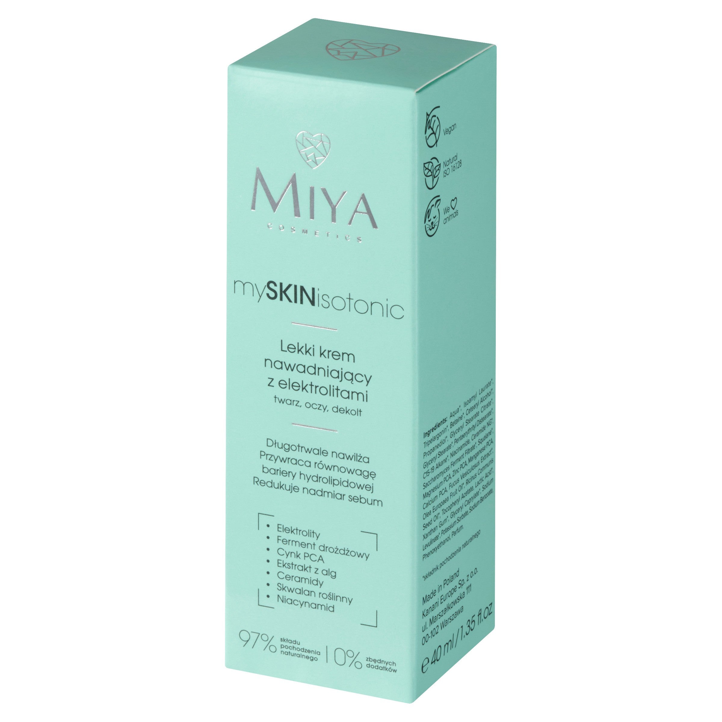 MIYA mySKINisotonic Moisturizing Cream 40ml | Vaistine1.lt | WestPharmacy.eu