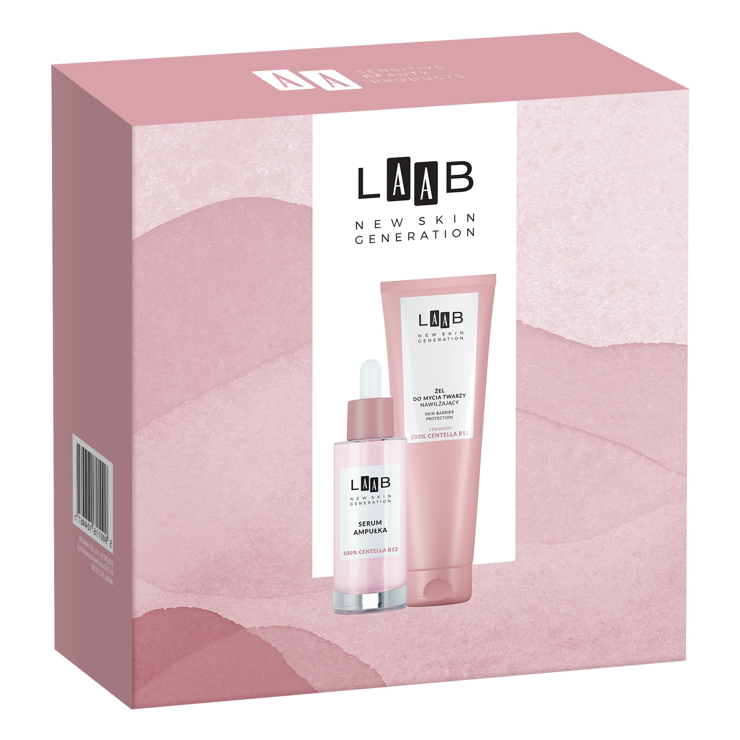 AA Laab Skin Barrier Protection Gift Set (Facial Cleansing Gel + Concentrated Serum - Ampoule 30 ml) | Vaistine1.lt | WestPharmacy.eu