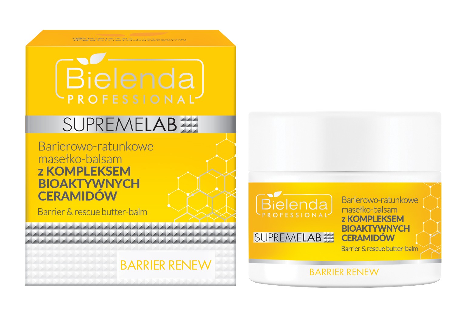 BIELENDA PROFESSIONAL Supremelab Barrier Renew Barrier and rescue Facial butter-balm 40 g | Vaistine1.lt | WestPharmacy.eu