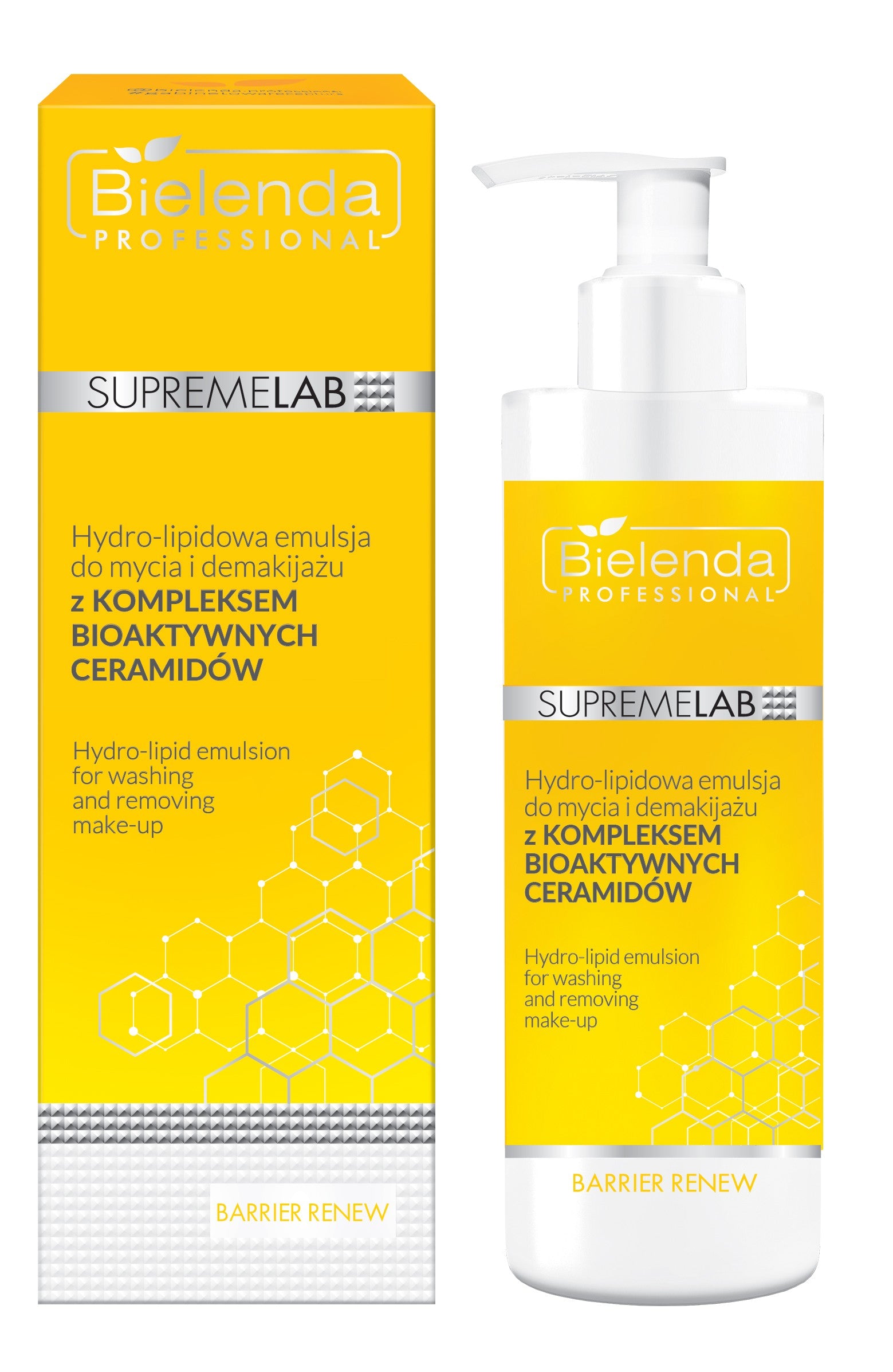 BIELENDA PROFESSIONAL Supremelab Barrier Renew Hydro-lipid Emulsion for cleansing and makeup removal of the face 200 ml | Vaistine1.lt | WestPharmacy.eu