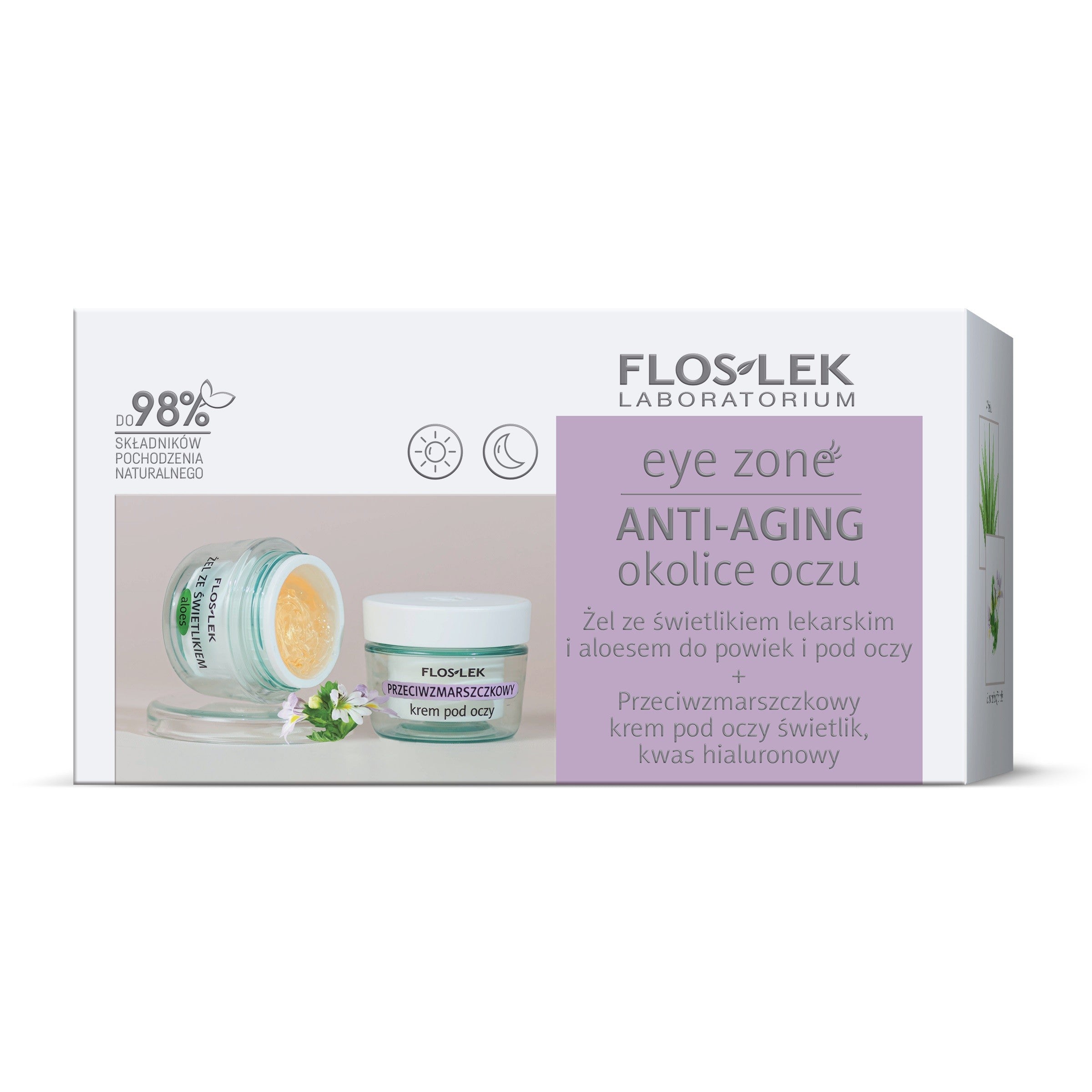 FLOSLEK Eye Zone Anti - Aging gift set around the eyes | Vaistine1.lt | WestPharmacy.eu