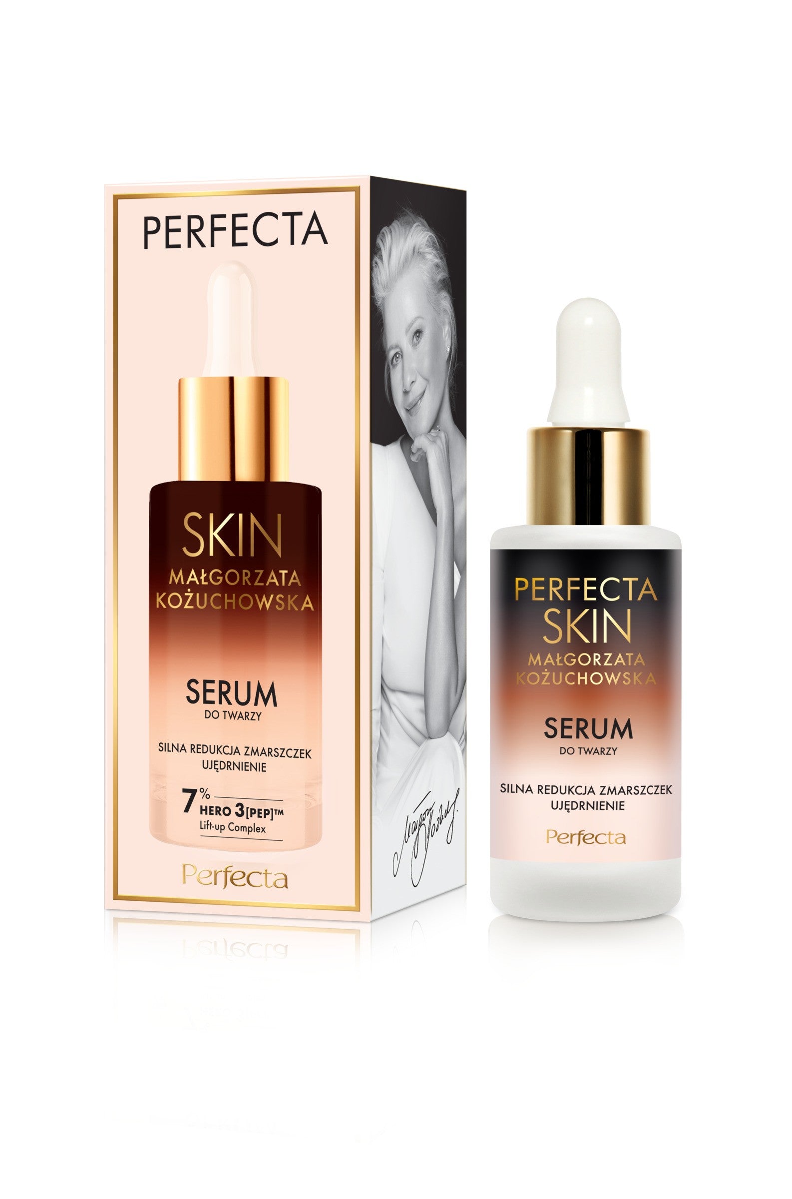 PERFECTA Skin Małgorzata Kożuchowska 50+/60+ Firming Face Serum 30 ml | Vaistine1.lt | WestPharmacy.eu