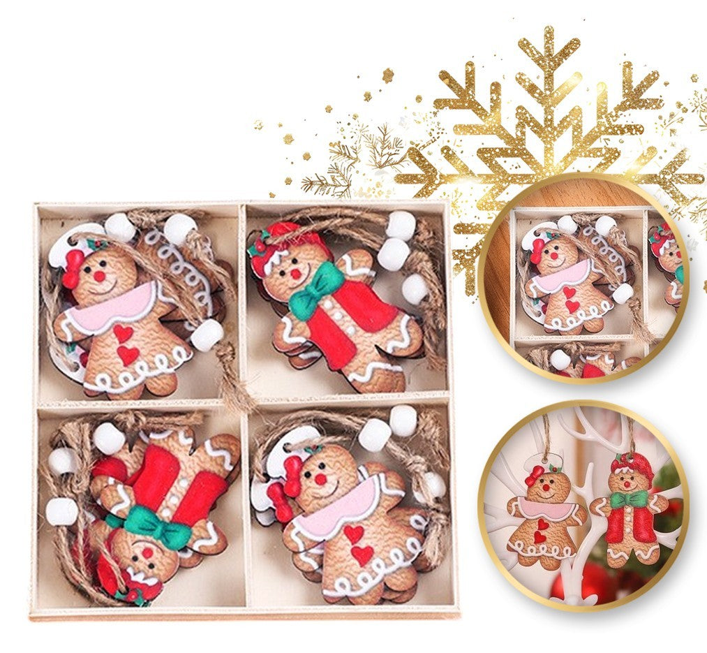 ECARLA SAINT GINGERBREAKS BSN47 Christmas tree pendants 12 pcs | Vaistine1.lt | WestPharmacy.eu