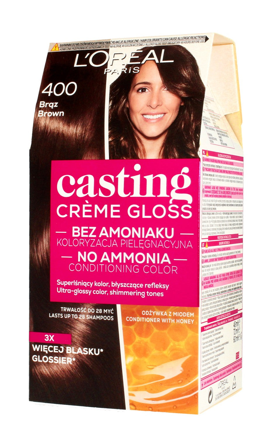 Casting Creme Gloss Coloring Cream No. 400 Brown 1pc. | Vaistine1.lt | WestPharmacy.eu