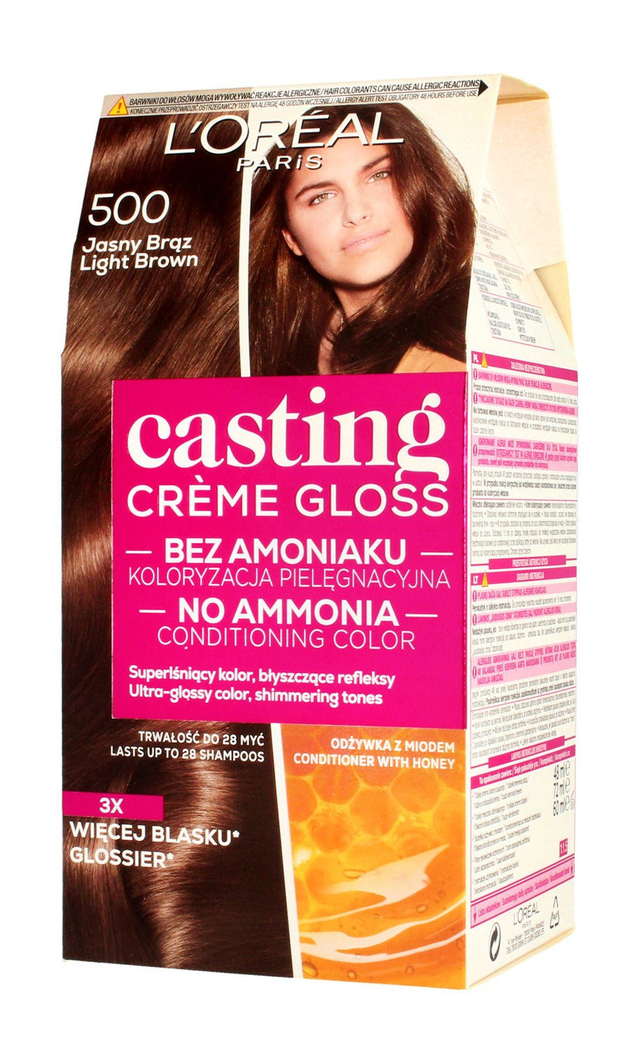 Casting Creme Gloss Coloring Cream No. 500 Light Brown 1 pc. | Vaistine1.lt | WestPharmacy.eu