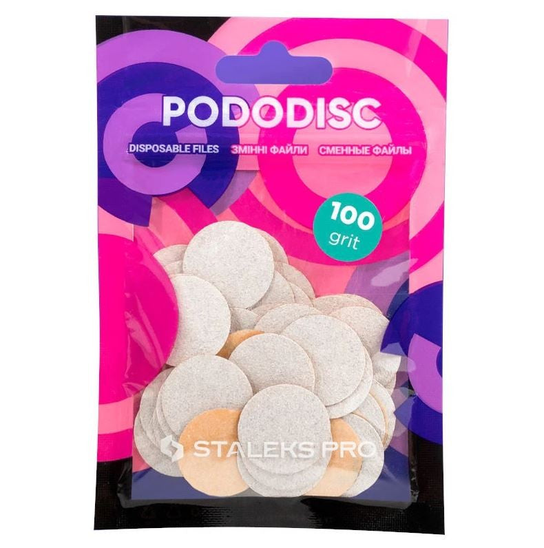 STALEKS Pro Pododisc Replacement files for disc M PDF-20-100W (white) 1 pack - 50 pieces | Vaistine1.lt | WestPharmacy.eu