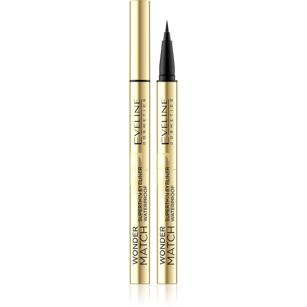 EVELINE Wonder Match Precision Eyeliner in pencil - waterproof (black) | Vaistine1.lt | WestPharmacy.eu