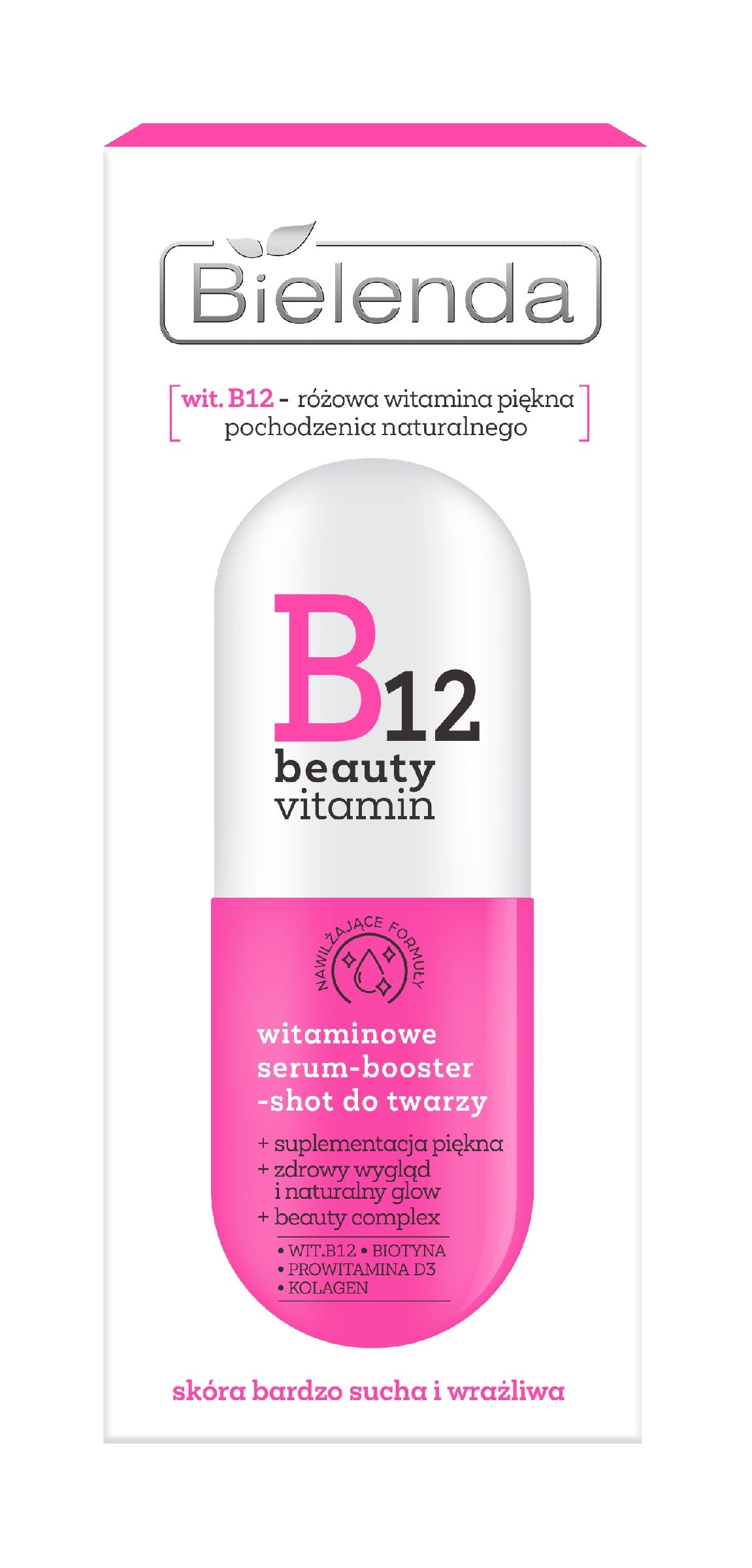 BIELENDA B12 Beauty Vitamin Serum-booster for face 30 ml - Vaistine1.lt | WestPharmacy.eu