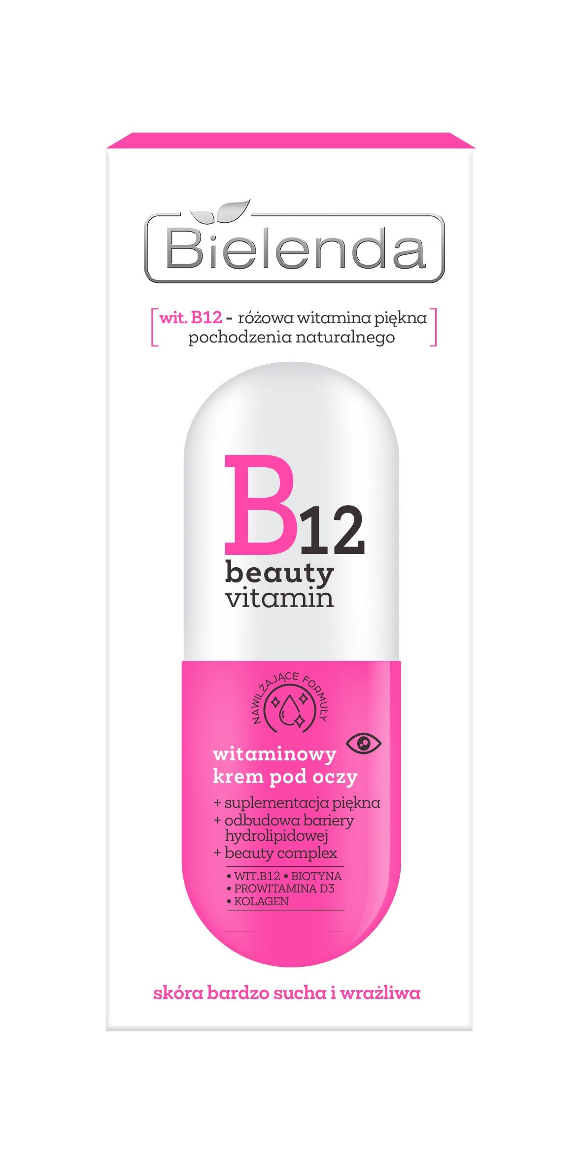 BIELENDA B12 Beauty Vitamin eye cream 15 ml - Vaistine1.lt | WestPharmacy.eu