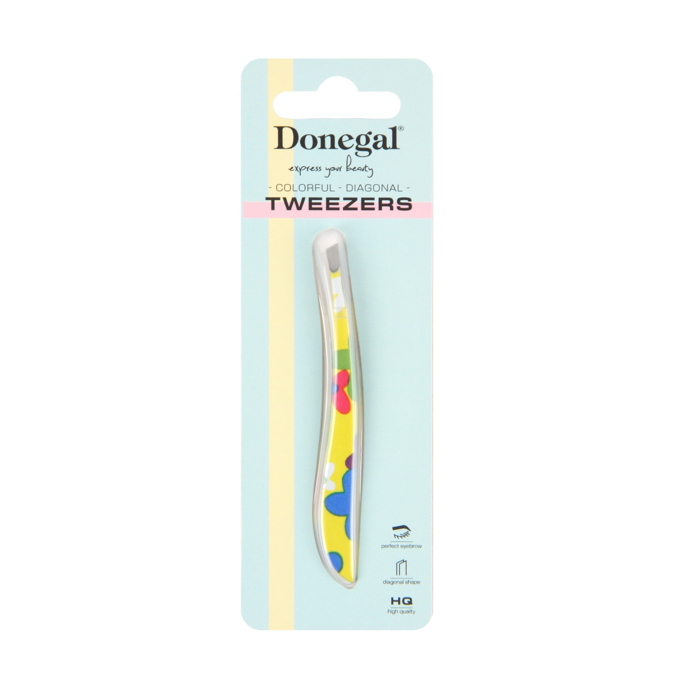 DONEGAL Colorful diagonal tweezers (4121) | Vaistine1.lt | WestPharmacy.eu