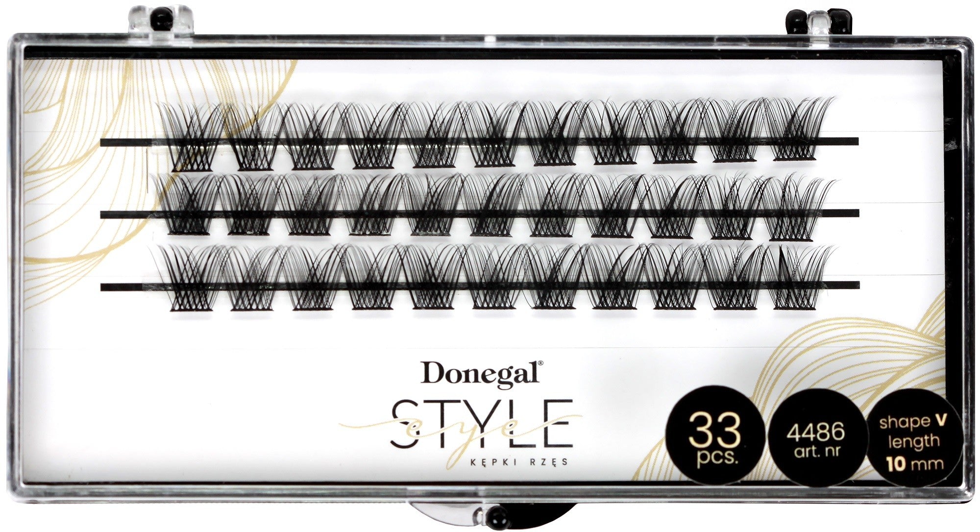 DONEGAL False eyelashes V-Eye -Style 10mm (4486) | Vaistine1.lt | WestPharmacy.eu