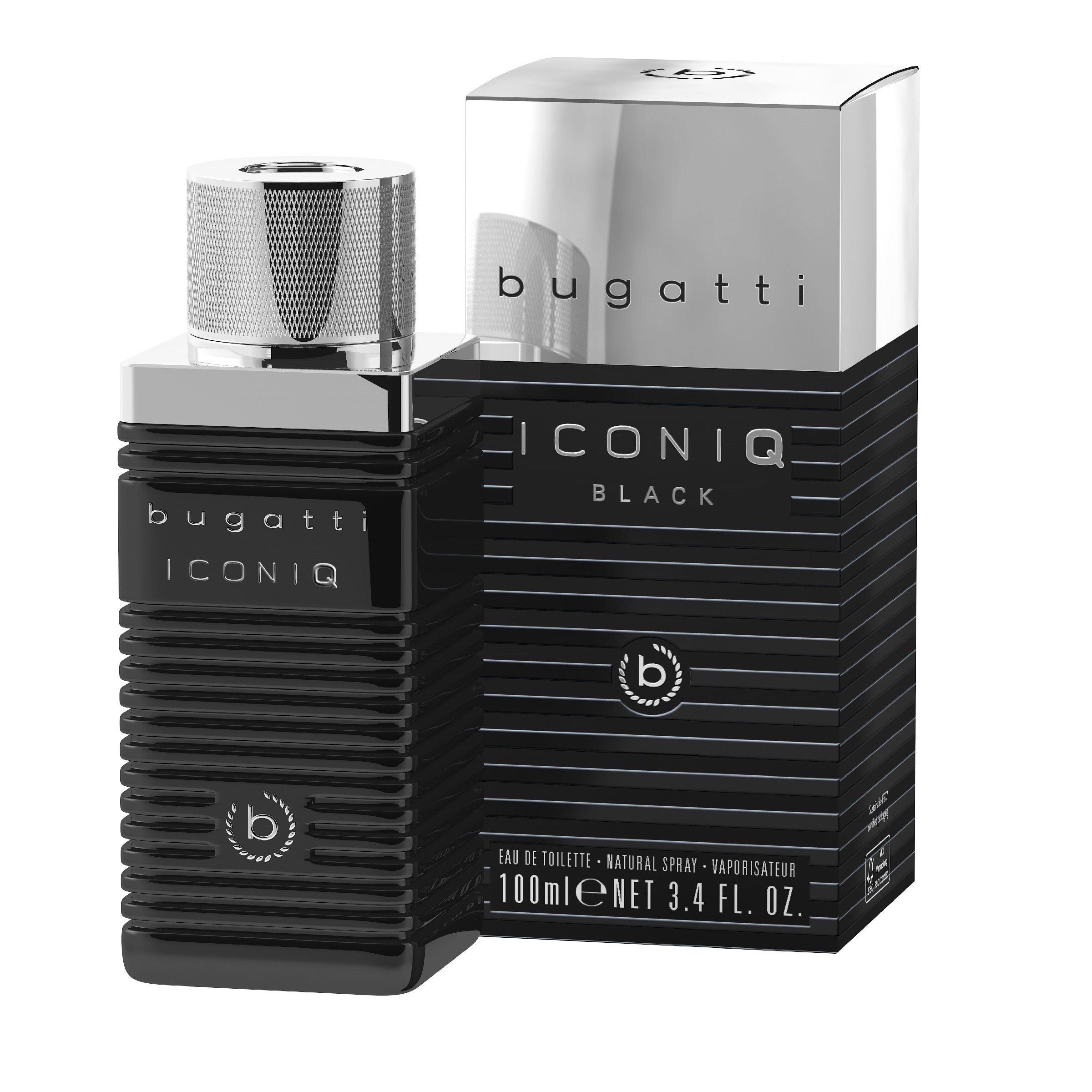 BUGATTI Iconiq Black Eau de Toilette for Men 100 ml | Vaistine1.lt | WestPharmacy.eu