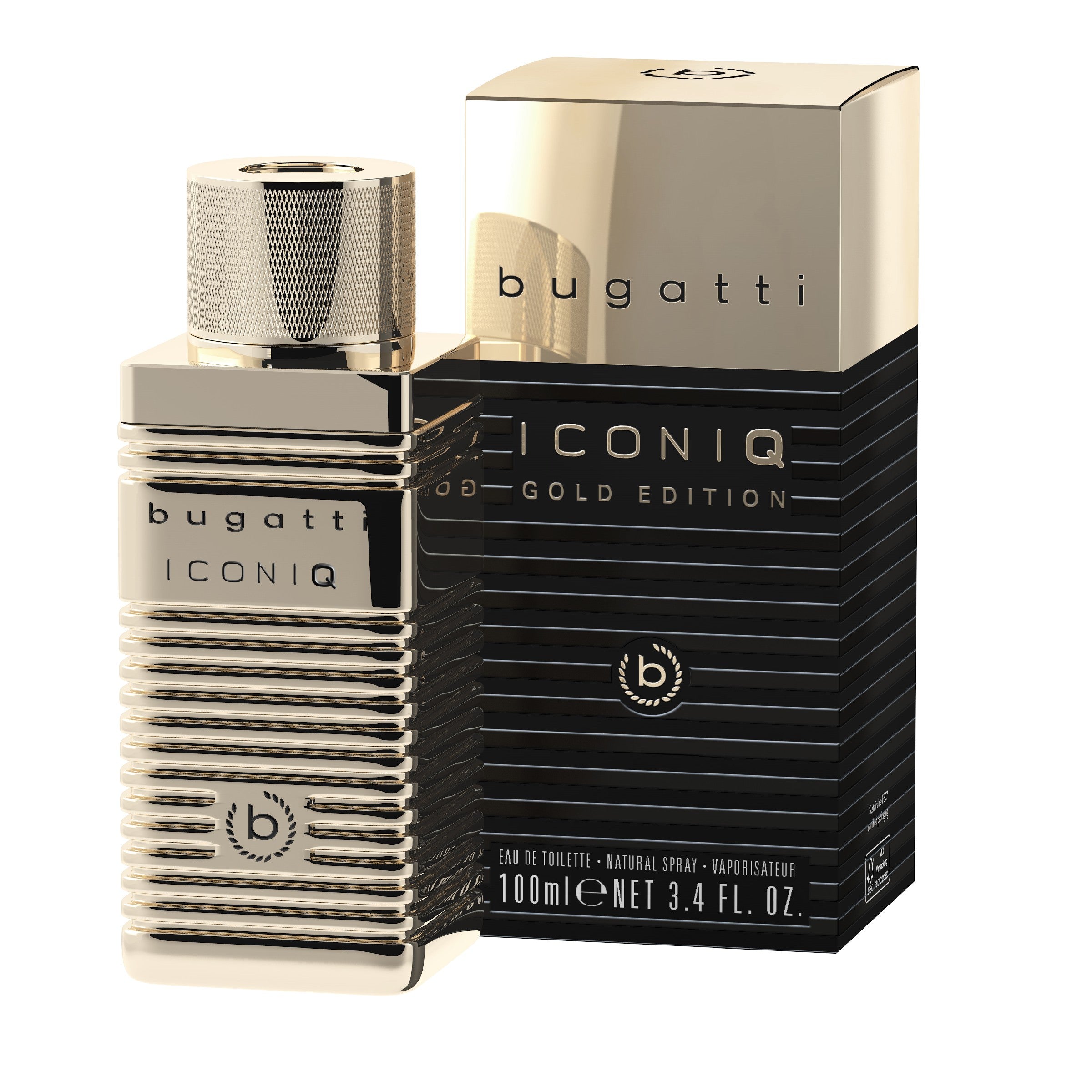 BUGATTI Iconiq Gold Eau de Toilette for Men 100 ml | Vaistine1.lt | WestPharmacy.eu