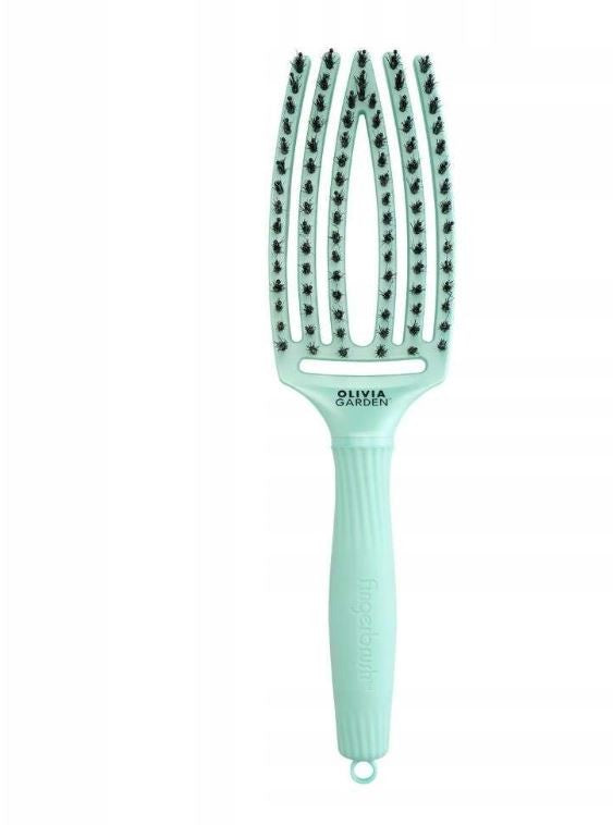 OLIVIA GARDEN Fingerbrush Arctic Lights Arctic Green combing brush - Vaistine1.lt | WestPharmacy.eu