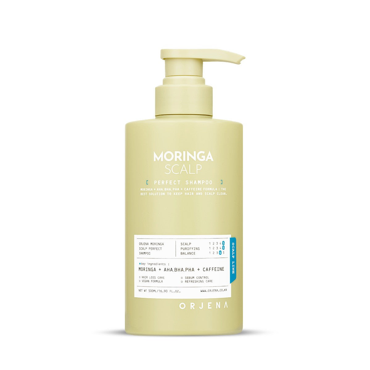 ORJENA MORINGA SCALP PERFECT shampoo 500ml - Vaistine1.lt | WestPharmacy.eu