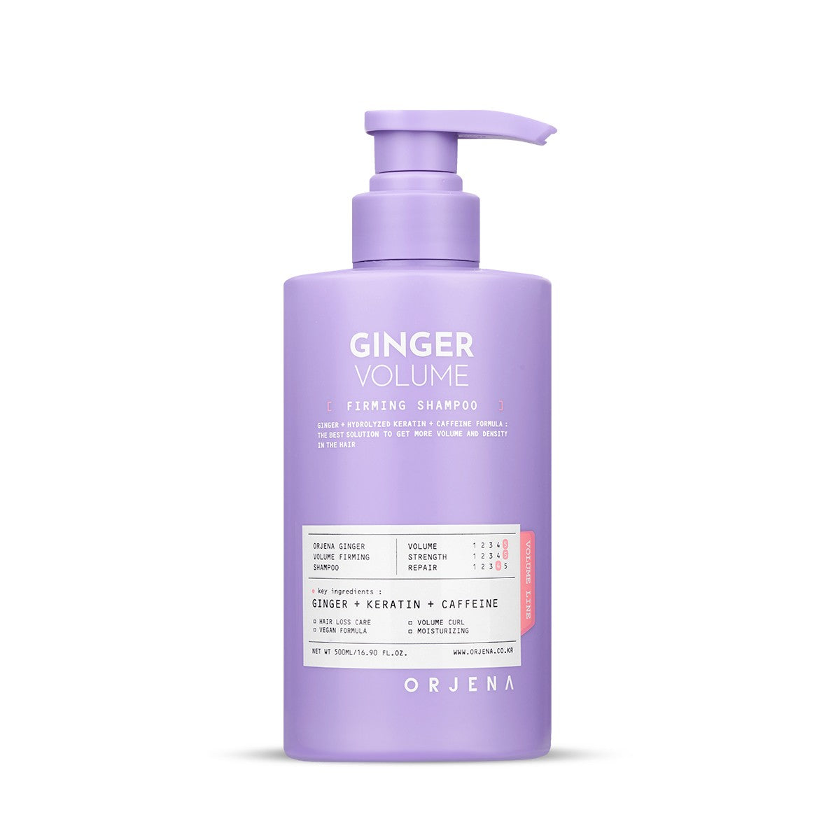 ORJENA GINGER VOLUME FIRMING shampoo 500ml - Vaistine1.lt | WestPharmacy.eu