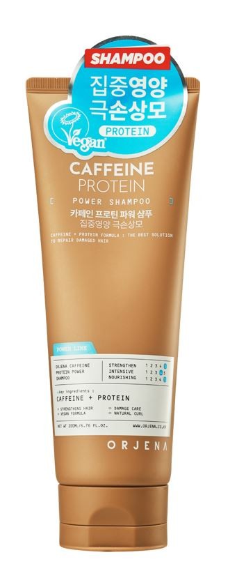 ORJENA CAFFEINE PROTEIN POWER Shampoo 200ml - Vaistine1.lt | WestPharmacy.eu