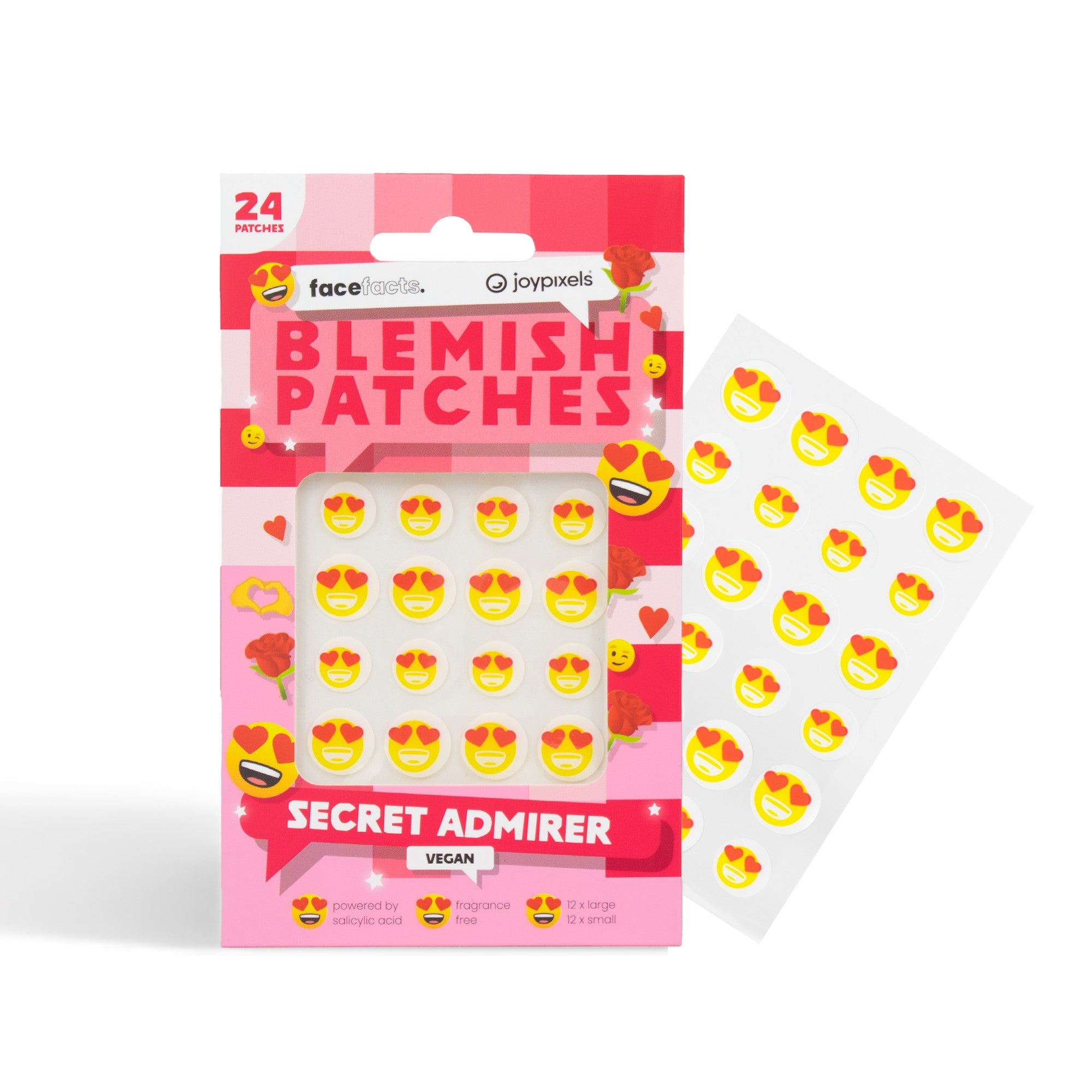 FACE FACTS Blemish Patches Joy Pixels Eczema Patches - Secret Admirer 1op.-24pcs - Vaistine1.lt | WestPharmacy.eu