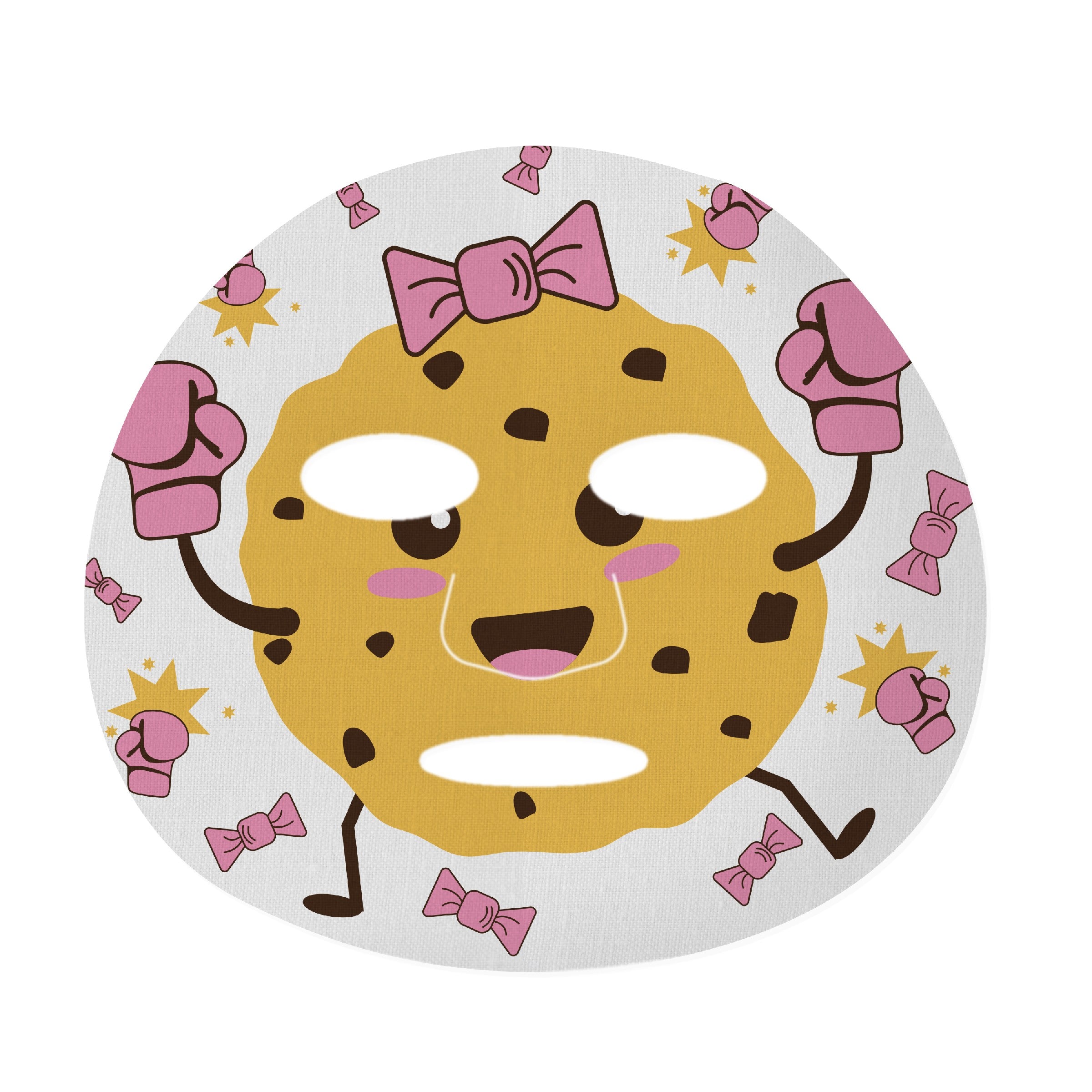 FACE FACTS Printed Restorative sheet mask - Tough Cookie 20 ml. - Vaistine1.lt | WestPharmacy.eu