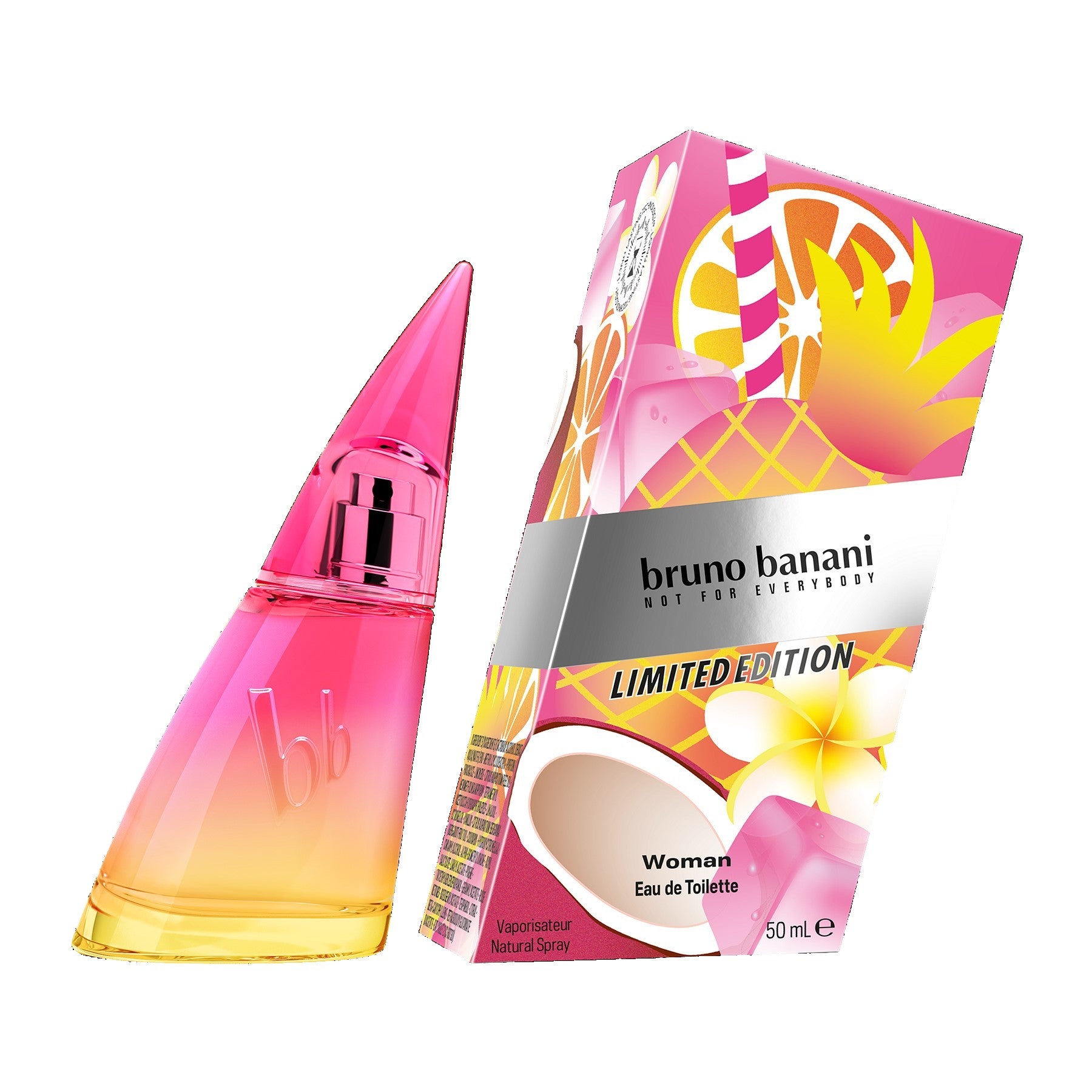 BRUNO BANANI Woman Eau de Toilette - Summer Limited Edition 50 ml. - Vaistine1.lt | WestPharmacy.eu