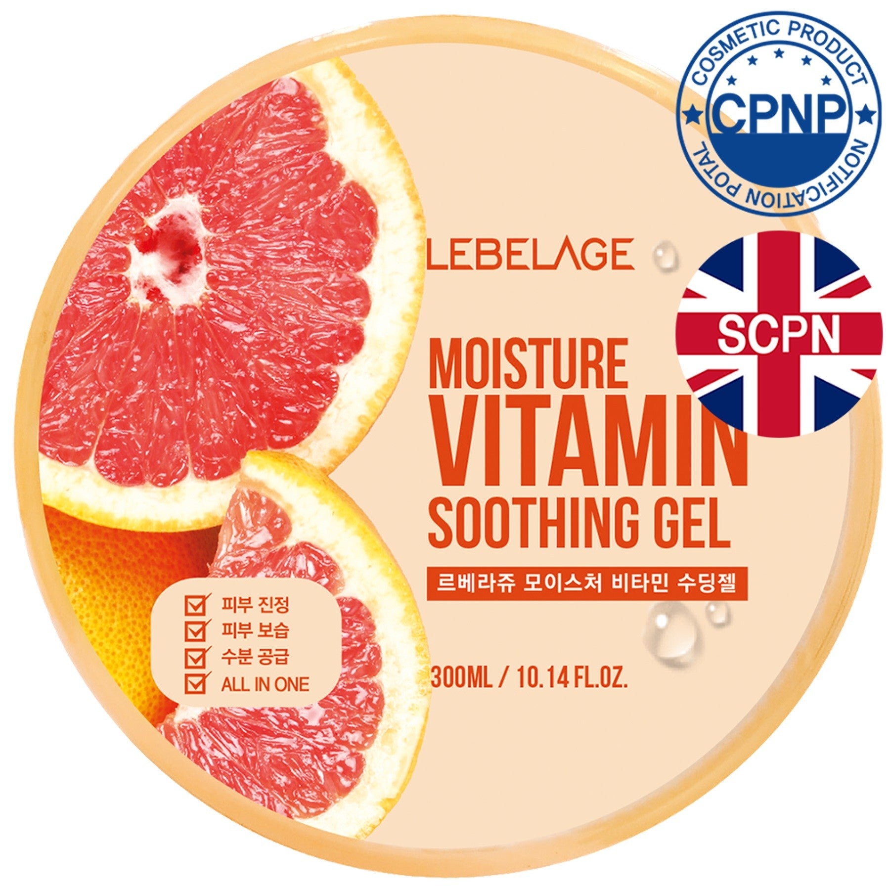 LEBELAGE Vitamin Purity 100% Face and Body Gel 300 ml - Vaistine1.lt | WestPharmacy.eu