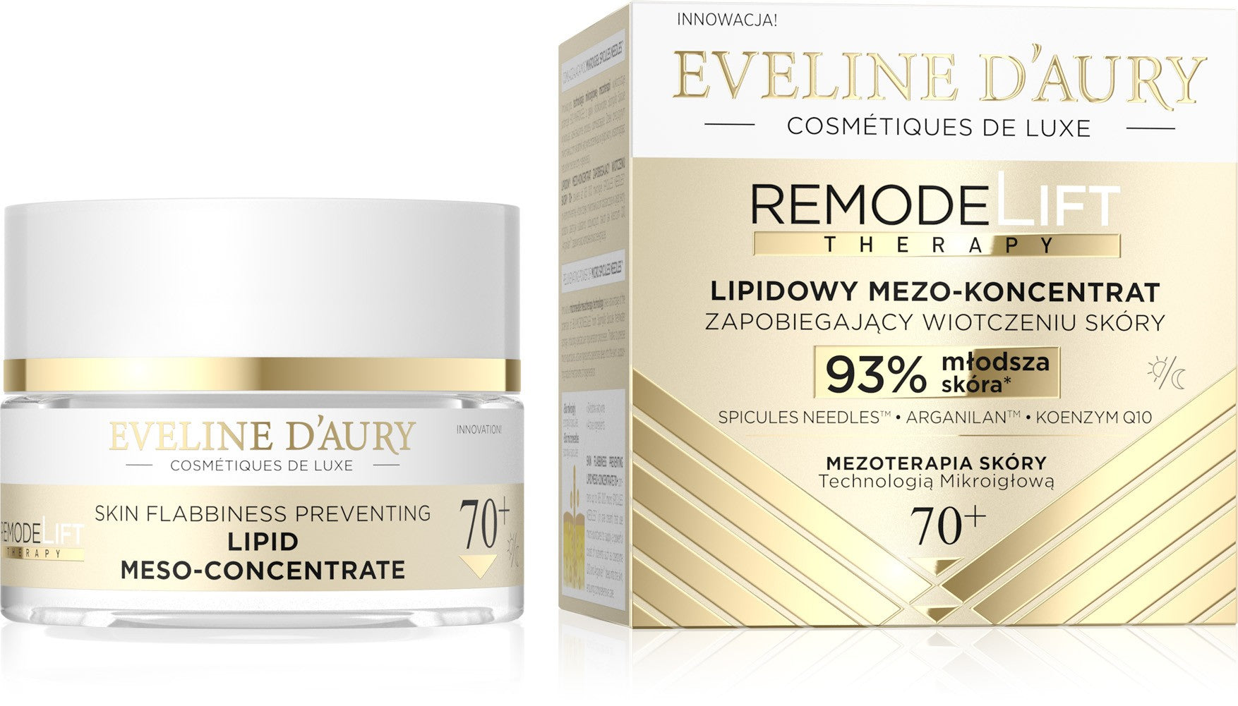 EVELINE D'AURY Remodelift Therapy Lipid Meso-Concentrate to prevent skin sagging 70+ for day and night 50 ml - Vaistine1.lt | WestPharmacy.eu