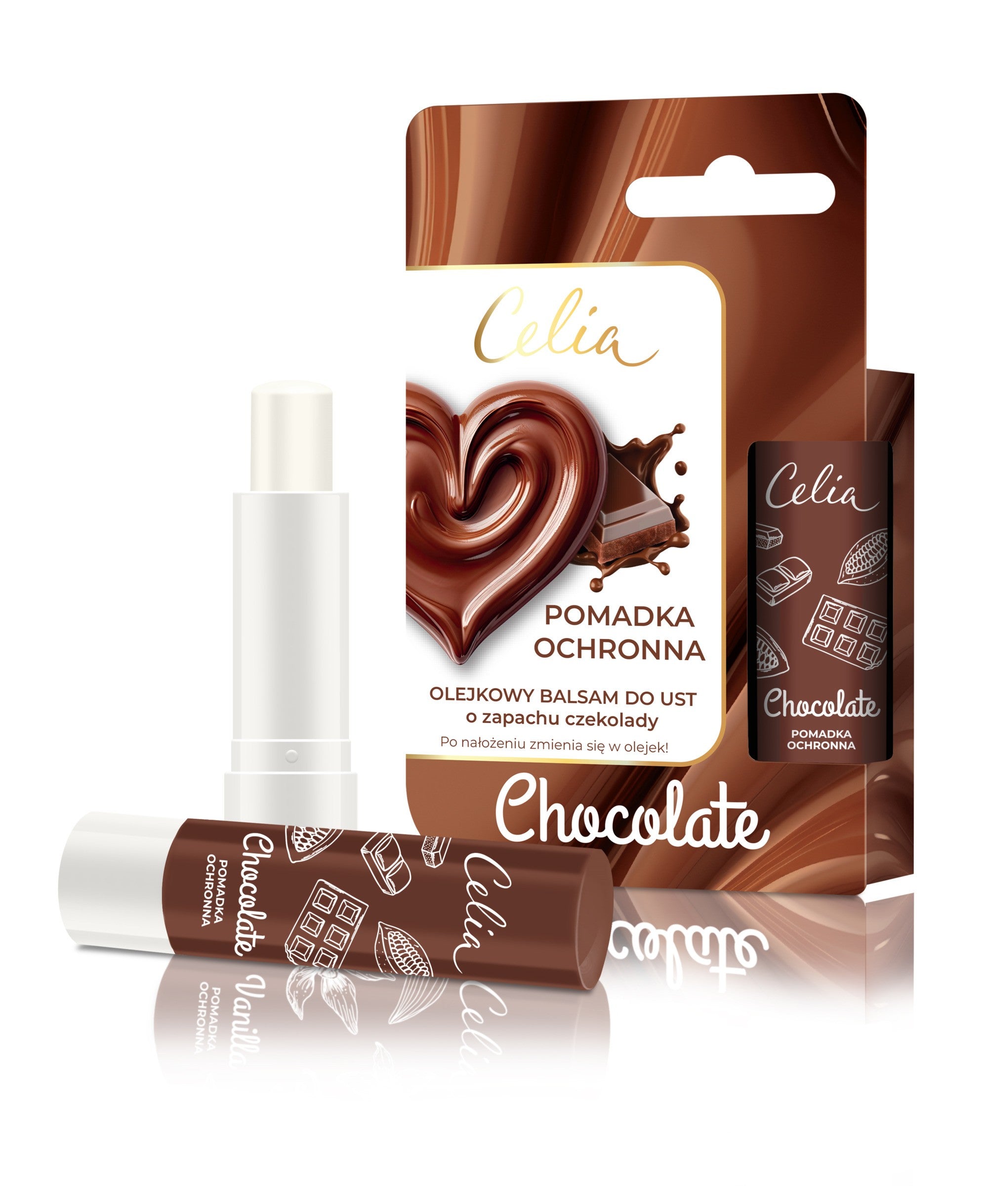 CELIA Oil Lip Balm - Chocolate 4 g - Vaistine1.lt | WestPharmacy.eu