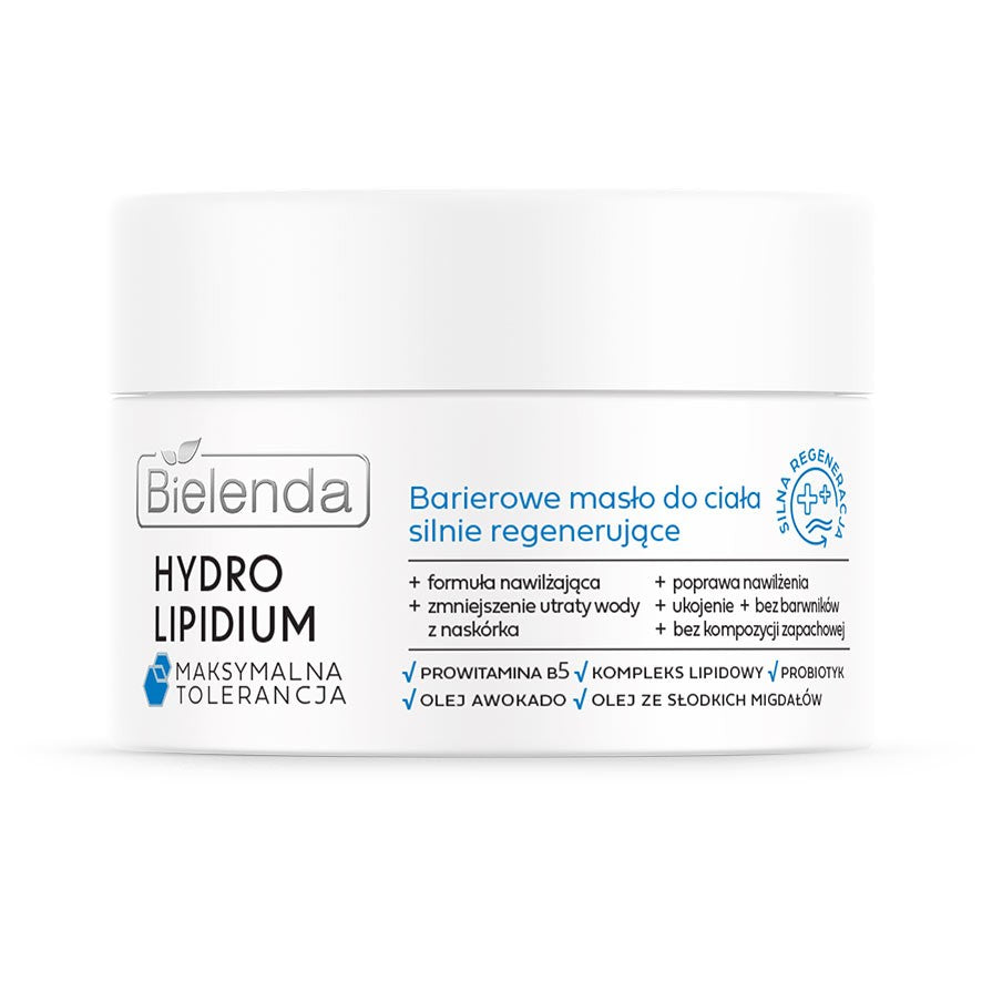 BIELENDA Hydro Lipidium Barrier body butter strongly regenerating - Vaistine1.lt | WestPharmacy.eu