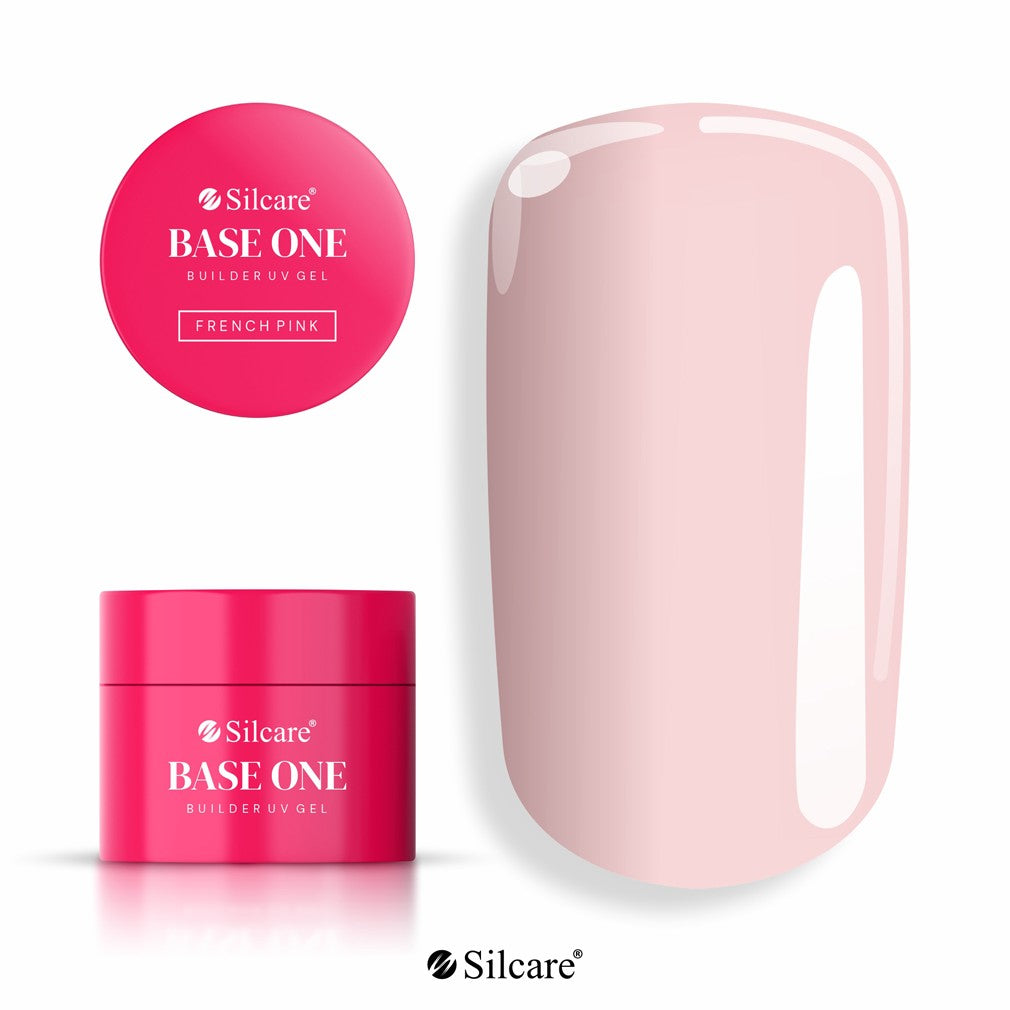 SILCARE Base One Nail Builder Gel - French Pink 50g - Vaistine1.lt | WestPharmacy.eu