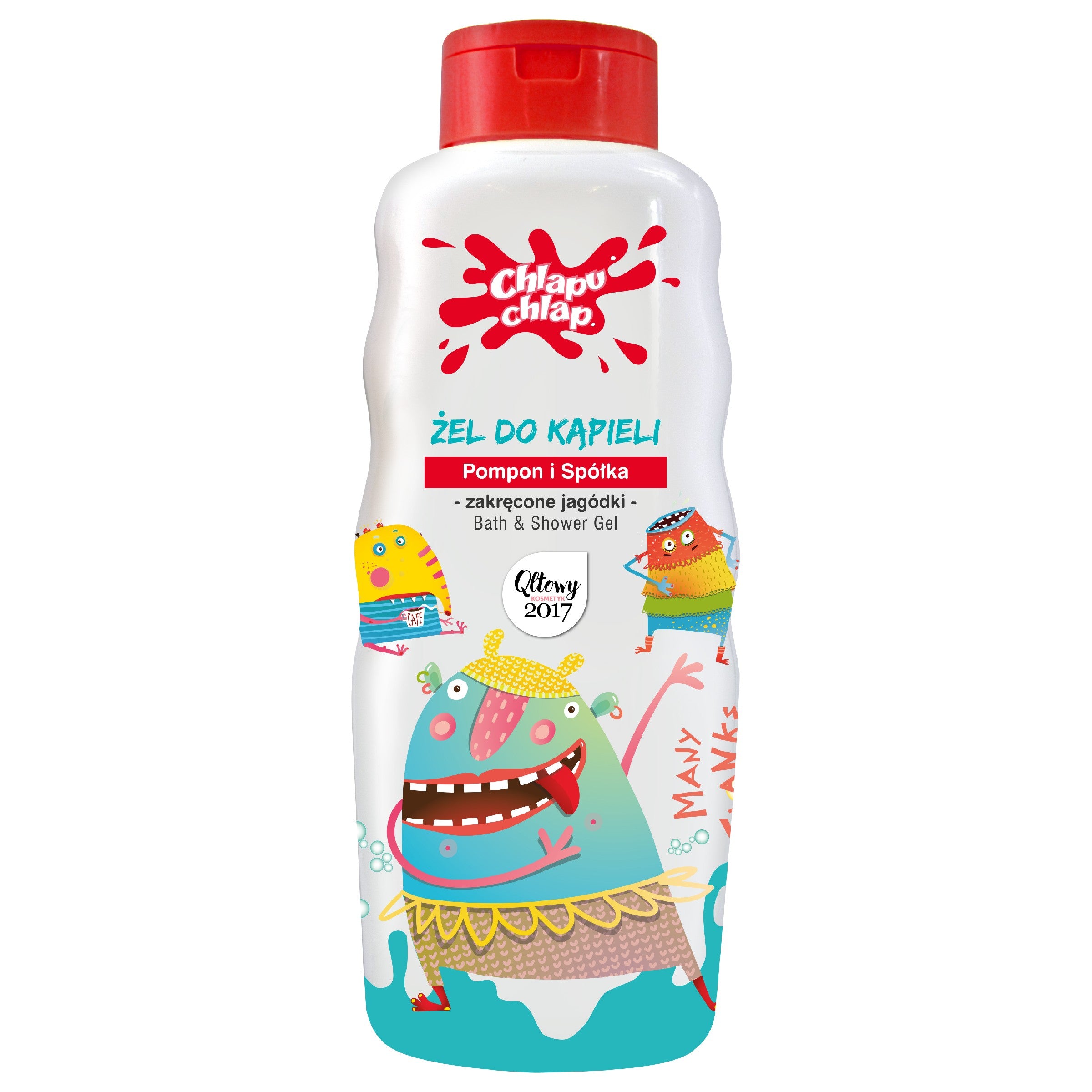 CHLAPU CHLAP Pompon and Company Bath Gel Twisted Berries 710 ml - Vaistine1.lt | WestPharmacy.eu