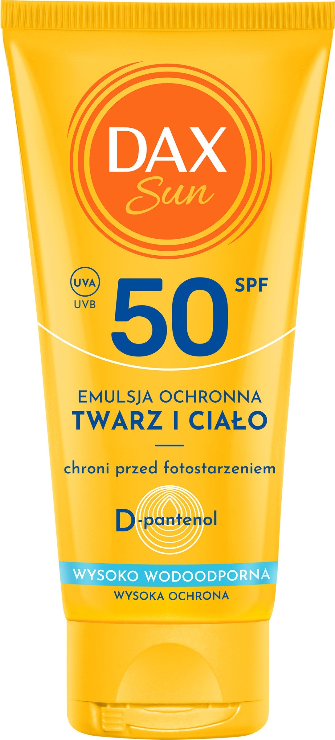 DAX Sun Protective Emulsion for face and body SPF 50 Travel 50 ml - Vaistine1.lt | WestPharmacy.eu