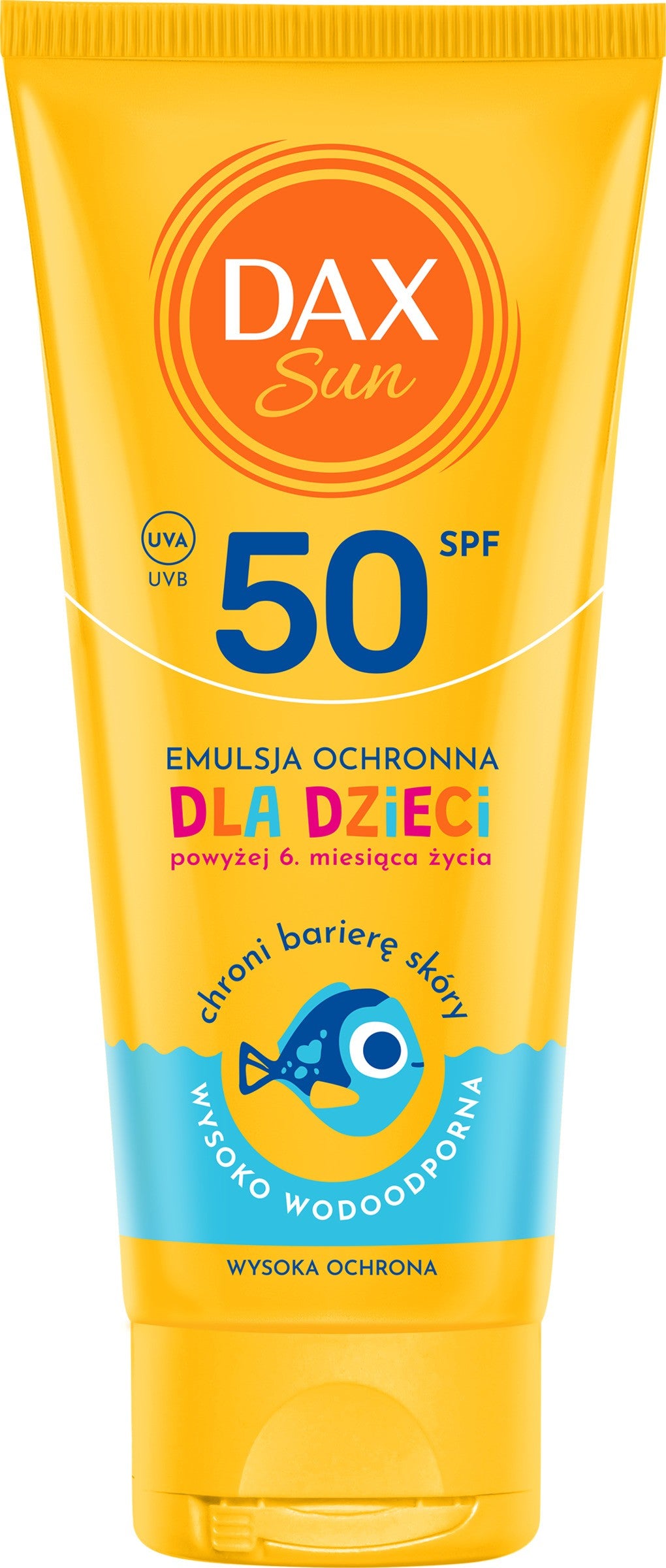 DAX Sun Protective Emulsion for Children SPF 50 Travel 100 ml - Vaistine1.lt | WestPharmacy.eu
