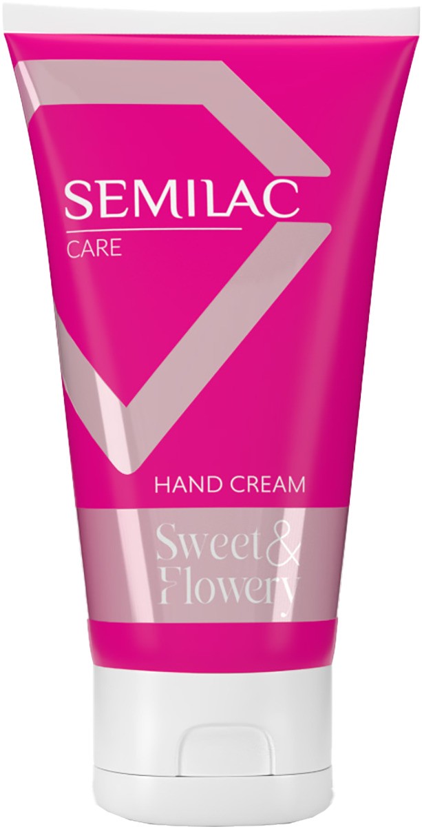 SEMILAC Care Sweet & Flowery Hand and Nail Cream 75 ml - Vaistine1.lt | WestPharmacy.eu