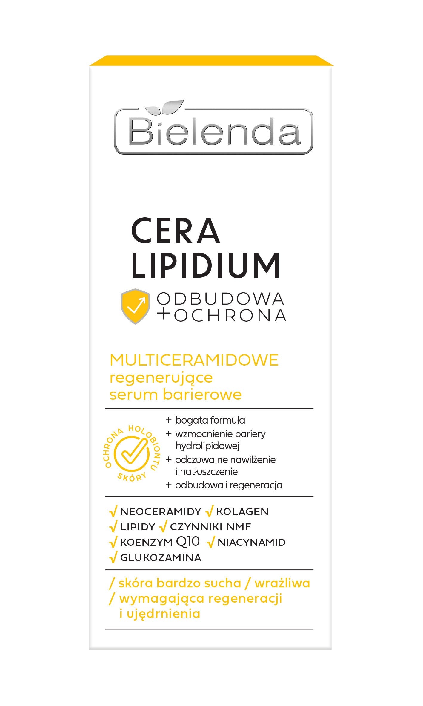 BIELENDA Cera Lipidium Reconstruction + Protection Multicamide regenerating barrier serum 30 ml - Vaistine1.lt | WestPharmacy.eu
