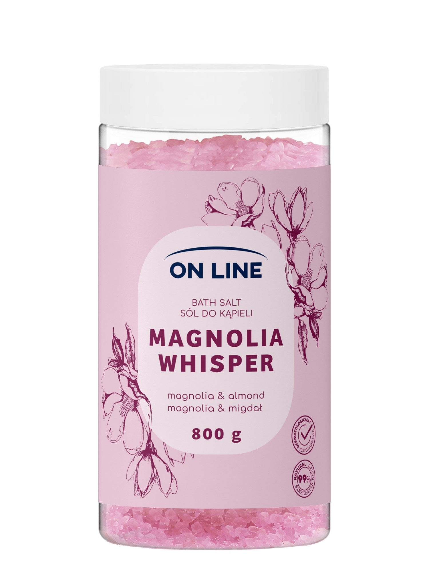 ON LINE Magnolia Whisper bath salt 800 g - Vaistine1.lt | WestPharmacy.eu