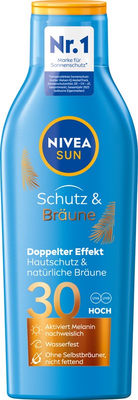 NIVEA SUN Protect Bronze Sunscreen Lotion to activate a natural tan SPF30 200 ml - Vaistine1.lt | WestPharmacy.eu