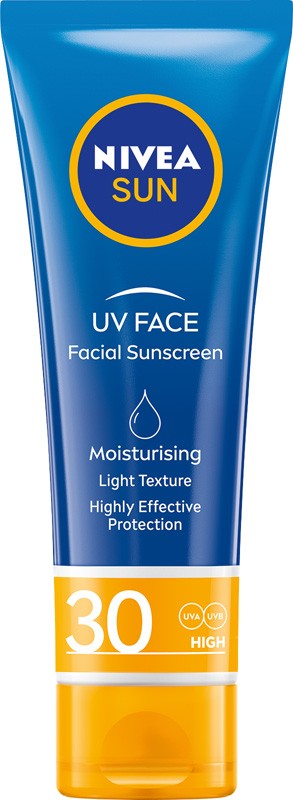NIVEA SUN Facial Sunscreen Lightweight moisturizer SPF30 50 ml - Vaistine1.lt | WestPharmacy.eu
