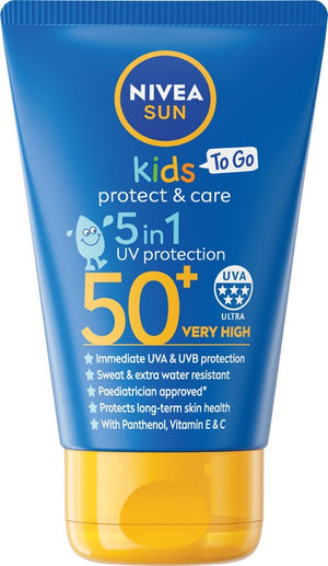 NIVEA SUN Kids Protect Care Children's Sunscreen Lotion Pocket Size SPF50+ 50 ml. - Vaistine1.lt | WestPharmacy.eu