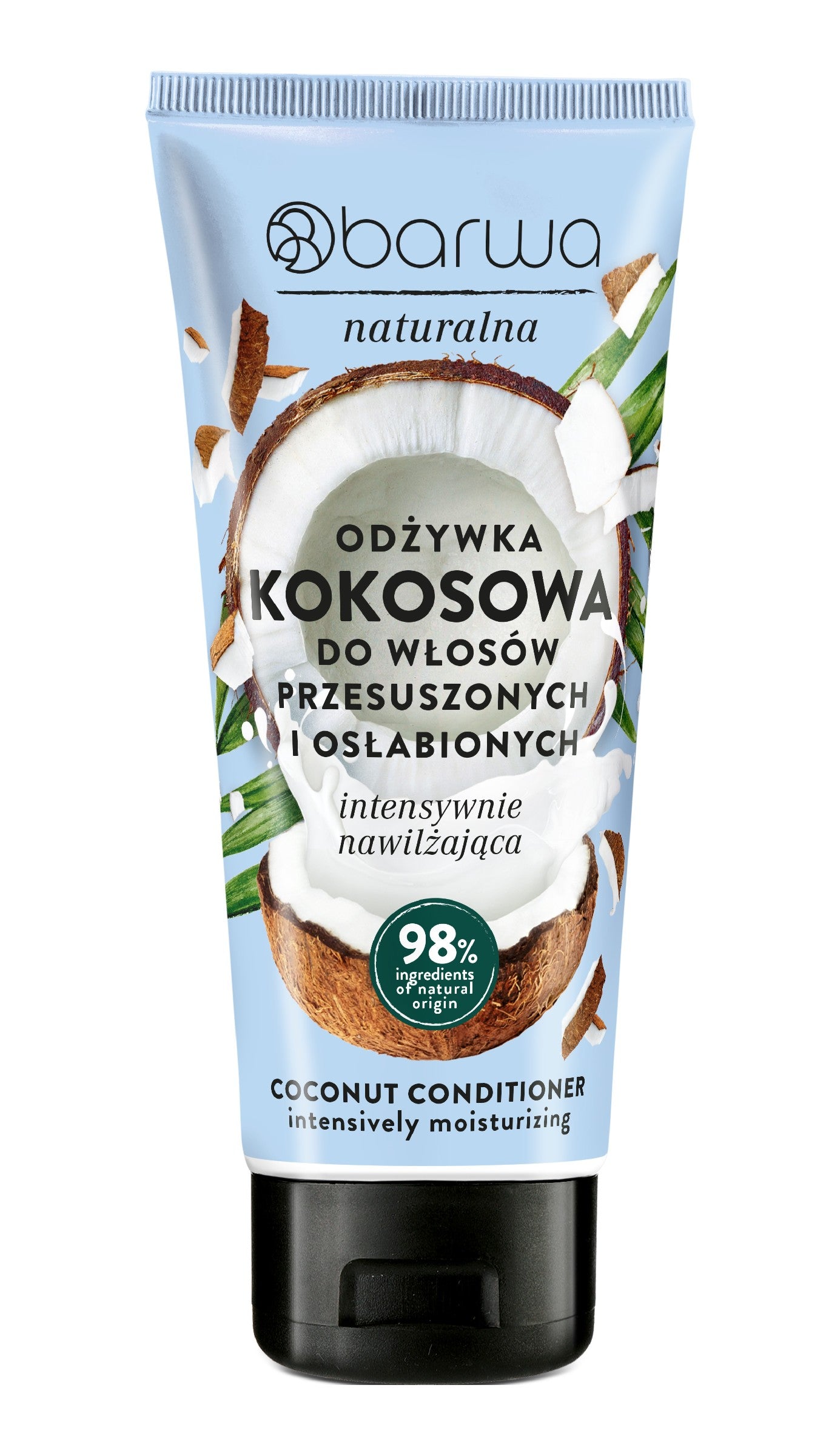 BARWA Natural Intensive Moisturizing Conditioner for Coconut Hair 200 ml - Vaistine1.lt | WestPharmacy.eu