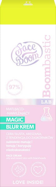 FACEBOOM Bombastic Lab Mattifying and Moisturizing Face Cream Magic Blur 50 ml. - Vaistine1.lt | WestPharmacy.eu
